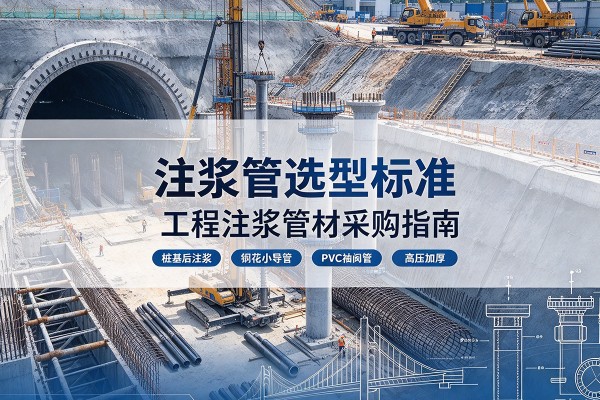 海拉尔注浆管选型标准