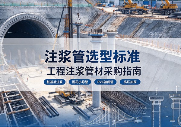 海拉尔注浆管选型标准